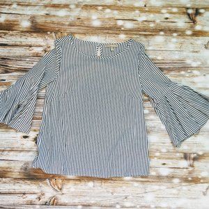 Flare Sleeve Dressy Shirt